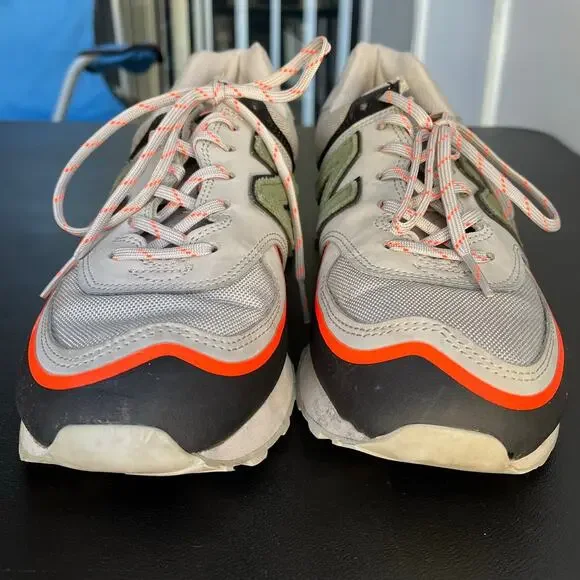 New Balance Suede 574 All-Terrain Sneakers Men's 8.5  Sz Women's 10 Green Shoes - Picture 8 of 13